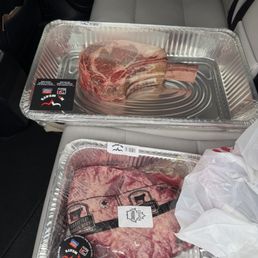 Tomahawk and picanha