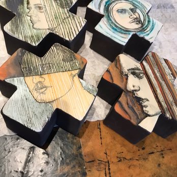 Casa Nova Gallery - Painted blocks - Home Decor Near Me - Santa Fe, New Mexico
