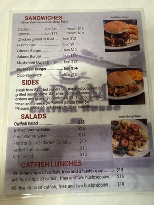 Menu photo 2 Adams Catfish House Belle Chasse, LA Menu photo 2 Adams Catfish House Belle Chasse, LA