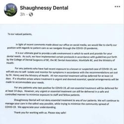 Shaughnessy Dental - Lies
