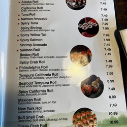 Yamatos - Menu