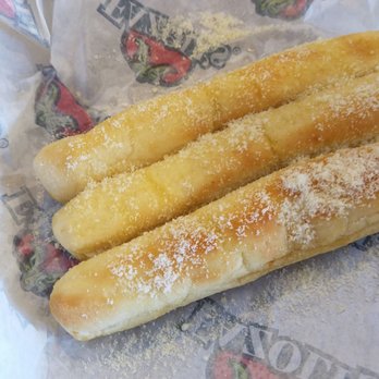 Fazoli's - Breadsticks after I apply cheese - Pizza Near Me - Reynoldsburg, Ohio