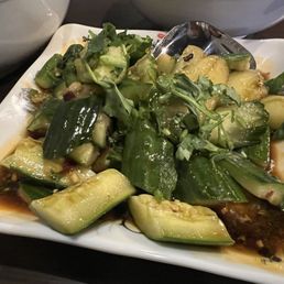Smashed Cucumber Salad