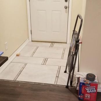 Ram Handyman Services - New tile installed at back door - Handyman Near Me Ram Handyman Services - New tile installed at back door - Handyman Near Me