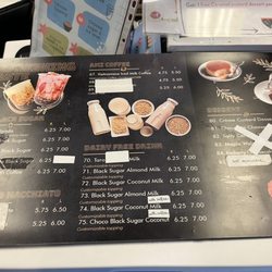 Ami Tea - Menu