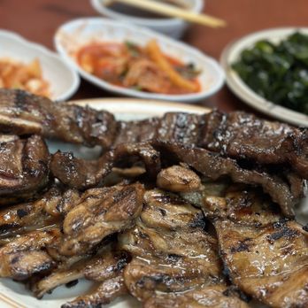 Kim Chee Restaurant 7 - Kalbi and BBQ Chicken (from Special For 2) - Korean Near Me - Aiea, Hawaii Kim Chee Restaurant 7 - Kalbi and BBQ Chicken (from Special For 2) - Korean Near Me - Aiea, Hawaii