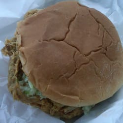 Rufus' Restaurant - This is the Small Barbecue Sandwich.