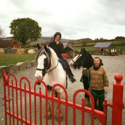 Top of The Rock Pod Pairc & Walking Centre - Arrived yesterday... Our first Pod Pàirc guests ever to arrive on horseback. After the 22 mile journey through West Cork, bot...