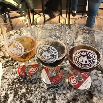 Ballast Point Brewing Long Beach - First flight ($6) Kolsch; Sea Monster; Pumpkin Down - Very good - Breweries Near Me - Long Beach, California