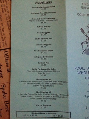 Menu photo 6 Decisions Grill & Bar Lakeland, FL
