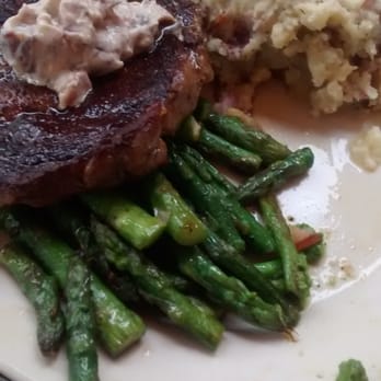 ROAM Cafe - Steak, asparagus, and red mashed potatoes: part of the $45 mixed grill special - New American Near Me - Rochester, New York ROAM Cafe - Steak, asparagus, and red mashed potatoes: part of the $45 mixed grill special - New American Near Me - Rochester, New York