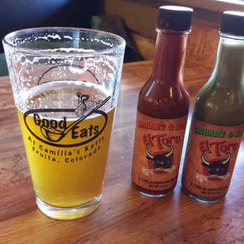 Camilla's Kaffe - Beer and hot sauce ... good start to a meal - Breakfast & Brunch Near Me - Fruita, Colorado Camilla's Kaffe - Beer and hot sauce ... good start to a meal - Breakfast & Brunch Near Me - Fruita, Colorado