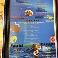 La Marina Restaurant - Menu
