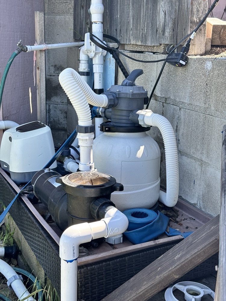 Slide of Schafer's Pool Service