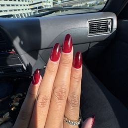 bad gel application under/transparent nails bad gel application under/transparent nails