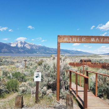 Washoe Lake State Park - Entrance to Beach Stroll 2.7 miles and Miners Mayhem Maze - Lakes Near Me - Carson City, Nevada