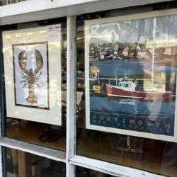 Scallops Mineral & Shell Emporium - prints