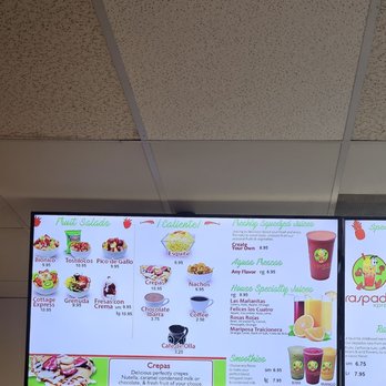 RaspadoXpress - Their menu Nov 2024 - Juice Bars & Smoothies Near Me - Pacoima, California