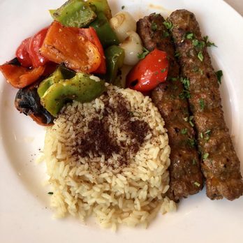 Cafe Santorini - Grilled Kefka Kebob - Italian Near Me - Pasadena, California Cafe Santorini - Grilled Kefka Kebob - Italian Near Me - Pasadena, California