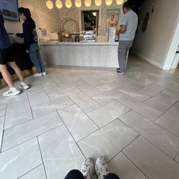 inside