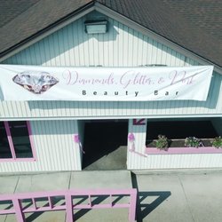 Diamonds Glitter and Pink Beauty Bar