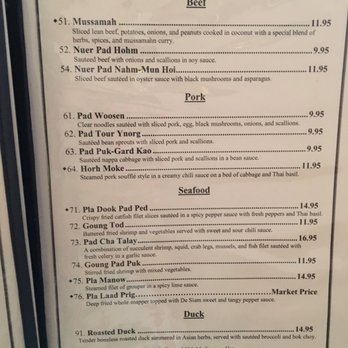 Cafe De Siam - Thai Near Me - Tampa, Florida