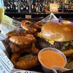 The Bun Lab - My man Wes was super attentive, the burger and onion rings were legit. Ordered burgers for my wife and Pops at home they loved it too!
