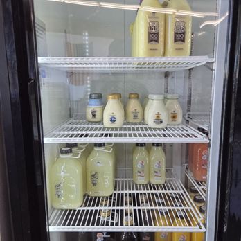 Danzeisen Dairy Creamery Store - Dairy Cooler with juices. There's another one with milks - Desserts Near Me - Payson, Arizona Danzeisen Dairy Creamery Store - Dairy Cooler with juices. There's another one with milks - Desserts Near Me - Payson, Arizona