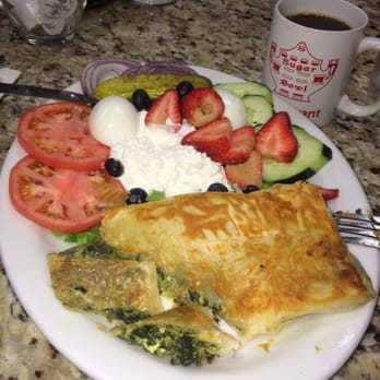 Sugar Bowl - Spinach pie - Breakfast & Brunch Near Me - Des Plaines, Illinois Sugar Bowl - Spinach pie - Breakfast & Brunch Near Me - Des Plaines, Illinois