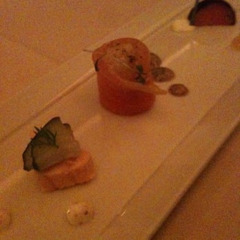 Aquavit - Impressive Salmon cooked three ways Muse - Scandinavian Near Me - New York, New York