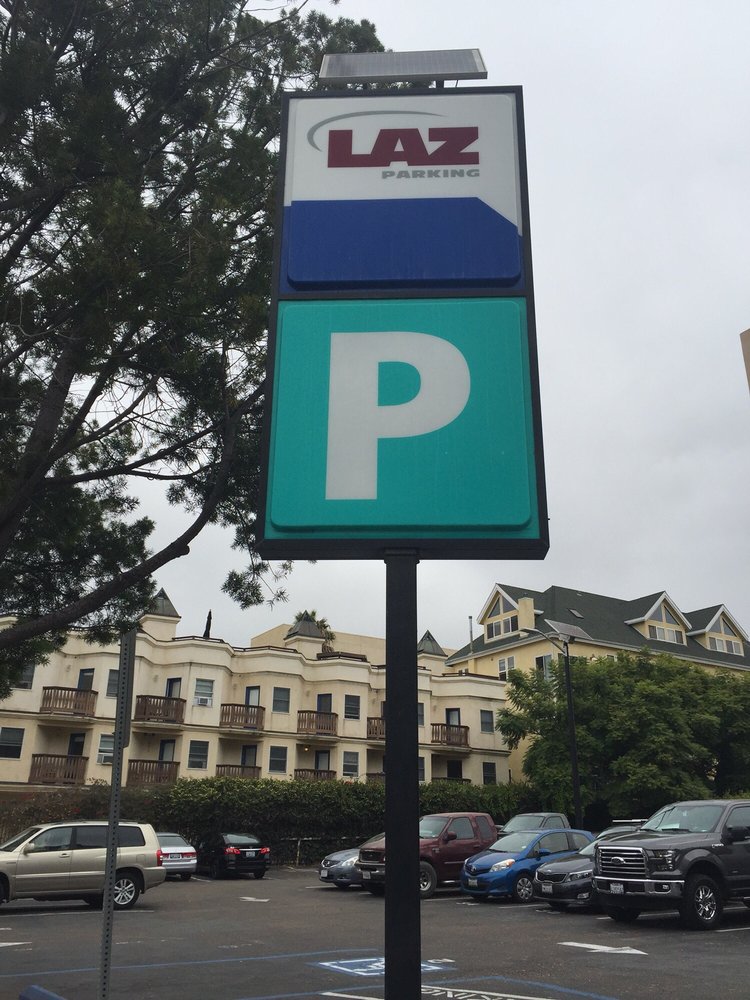 LAZ PARKING Updated August 2025 1616 State St, San Diego