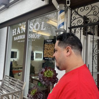 Hansol Barber Shop - Side view of Shy's work. - Barbers Near Me - Belmont, California