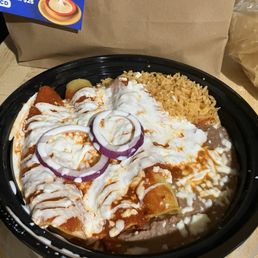 Chicken Enchiladas