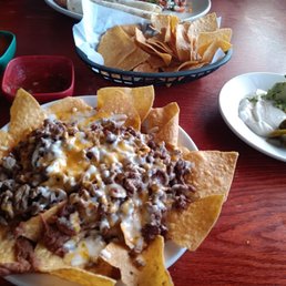 Fajita nachos