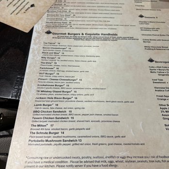 Local Goat - Burger menu - New American Near Me - Pigeon Forge, Tennessee