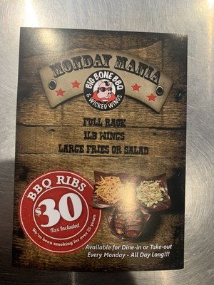 Big Bone BBQ & Wicked Wings- Oakville by null