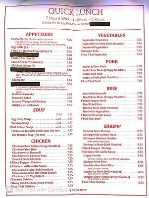 Menu photo 7 China Village Bailey, CO