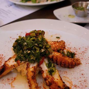 Catalan - Marinated/grilled octopus - Mediterranean Near Me - Rancho Mirage, California