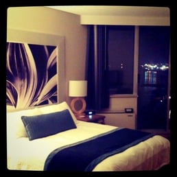 Our room. I'm pretty sure it's the Queen Quay. That bed is COMFY!
