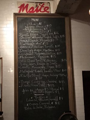 Menu photo 6 Maite Brooklyn, NY