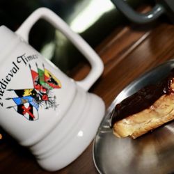 Medieval Times Dinner & Tournament - Chocolate Eclair (Dessert)