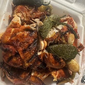 La Casa del Pollo Asado - 12 Piece Whole Chicken and a half, Cebollitas, Jalapenos - Mexican Near Me - Elgin, Illinois