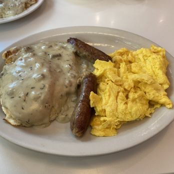 Ed Debevic's - Biscuits and gravy with sausage.....perfection. - Breakfast & Brunch Near Me - Chicago, Illinois