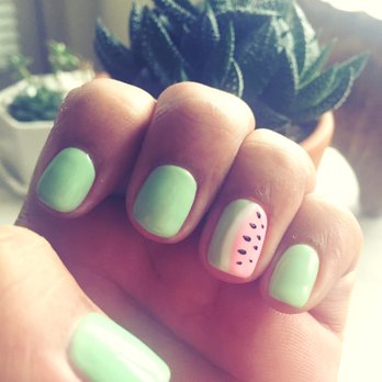 Amity Nail Spa - Watermelon Nails by Mimi - Nail Salons Near Me - Arlington, Virginia Amity Nail Spa - Watermelon Nails by Mimi - Nail Salons Near Me - Arlington, Virginia