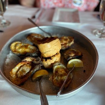 New Orleans Secrets Tours - Chargrilled Oysters from Basin Restaurant - Food Tours Near Me