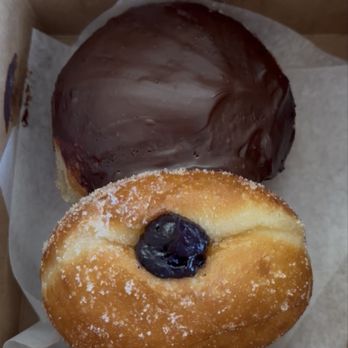 Amia Bakery - Ube & Chocolate Strawberry Donut - Bakeries Near Me - Newark, California Amia Bakery - Ube & Chocolate Strawberry Donut - Bakeries Near Me - Newark, California