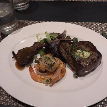 13 Prime Steak - The "Mixed Grill"...Lamb shank, scallop, shrimp & New York strip. - Steakhouses Near Me - Clovis, California 13 Prime Steak - The "Mixed Grill"...Lamb shank, scallop, shrimp & New York strip. - Steakhouses Near Me - Clovis, California