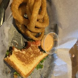 Beaver Creek Bar & Grill - BLT and Onion Rings