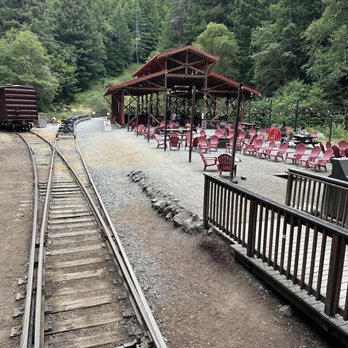 Skunk Train - The stop - Tours Near Me - Fort Bragg, California