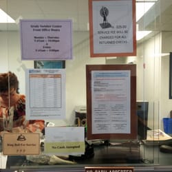 No cash accepted ...
